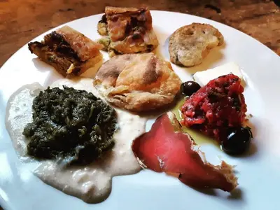Cibo presso l'agriturismo o nelle vicinanze