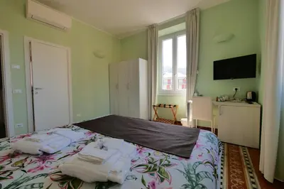 Letto o letti in una camera di Amar