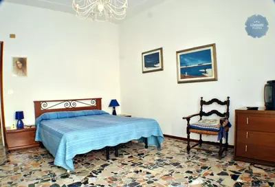 Letto o letti in una camera di Lombardi Rognoni