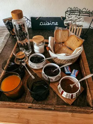 Cibo presso il bed & breakfast o nelle vicinanze