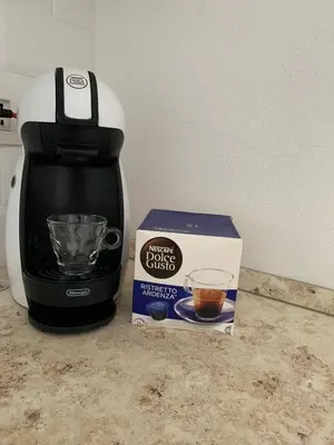 Set per la preparazione di tè e caffè presso Il Nido di Priscilla