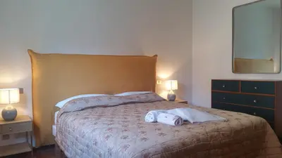 Letto o letti in una camera di Al Numero 4