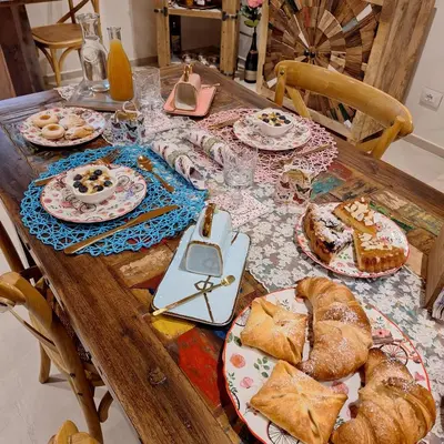 Cibo presso il bed & breakfast o nelle vicinanze