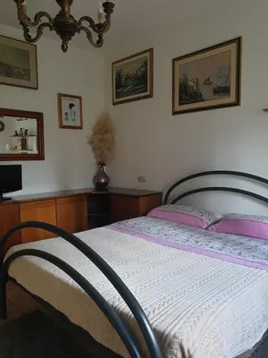 Letto o letti in una camera di Ca' Olivella
