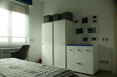 Letto o letti in una camera di Le rose di Bino