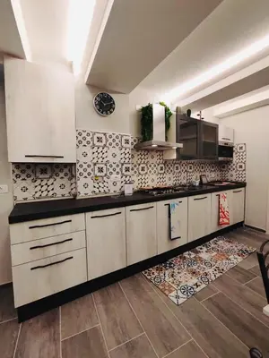 Cucina o angolo cottura di A ca du Kubla