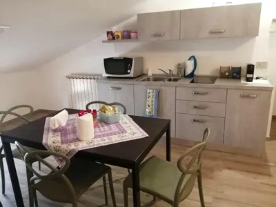 Cucina o angolo cottura di B&B I GEMELLI
