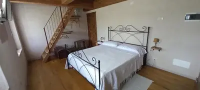 Letto o letti in una camera di La Casa di LILLIA