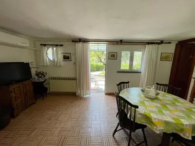TV o dispositivi per l'intrattenimento presso Rosy apartment - Levanto, 5 Terre
