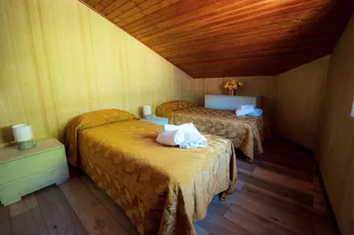 Letto o letti in una camera di Casa Vacanze Dante