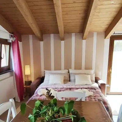 Letto o letti in una camera di LissaHouse Agriturismo