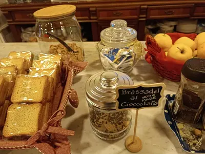 Cibo presso il bed & breakfast o nelle vicinanze
