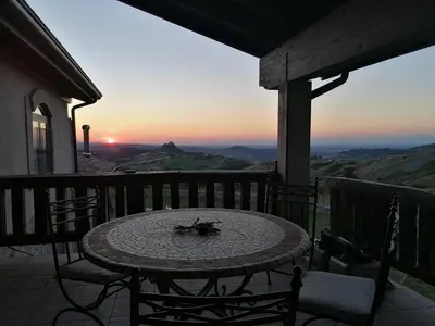 Paesaggio naturale nelle vicinanze del bed & breakfast