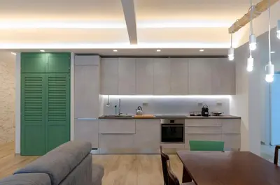 Cucina o angolo cottura di JOIVY Spacious 2-bedroom flat with Balcony near Beach in Sestri Levante