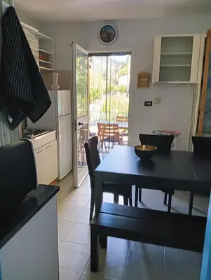 Cucina o angolo cottura di Da Ange e Bru