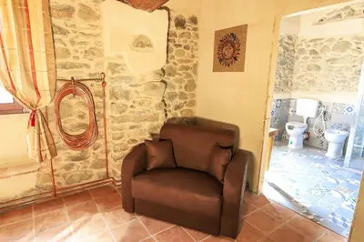 Area soggiorno di Agriturismo La Cascina dei Chicchi