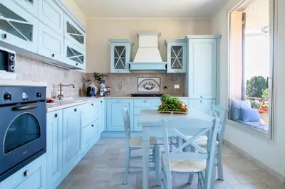 Cucina o angolo cottura di Villa Silvia Apartment - Private Pool