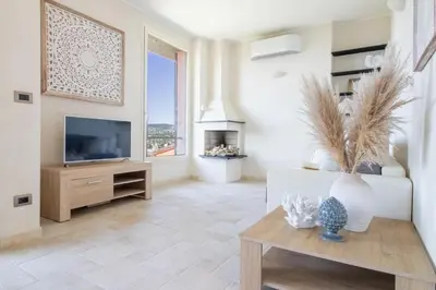 TV o dispositivi per l'intrattenimento presso Villa Silvia Apartment - Private Pool