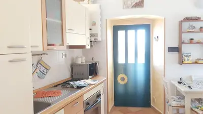 Cucina o angolo cottura di La casetta dei pesciolini