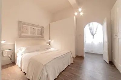 Letto o letti in una camera di casa sangiacomo quattro