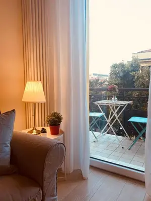 Balcone o terrazza di Modern City Apartment