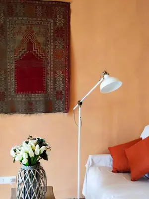 Letto o letti in una camera di AntiquaeLunae Casali