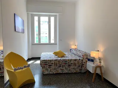 Letto o letti in una camera di House Acciuga innamorata by holiday world