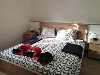 Letto o letti in una camera di La Casetta di Sofia 2