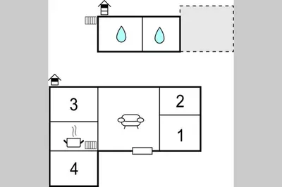Planimetria di Appartamento della piazza