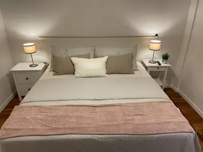 Letto o letti in una camera di Modena Est