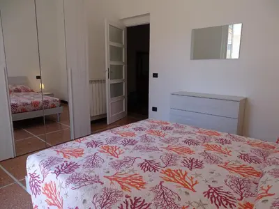 Letto o letti in una camera di Casa Jacopo 50 mt dal mare