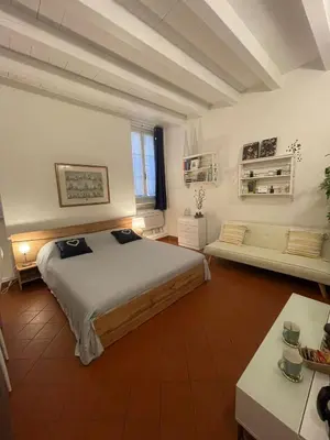 Letto o letti in una camera di Cuor di Mantova B&B
