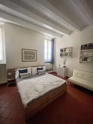 Letto o letti in una camera di Cuor di Mantova B&B