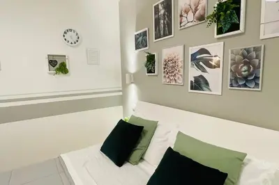 Letto o letti in una camera di Ca' Ross