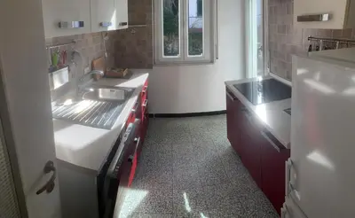 Planimetria di Casa Bianca 5 - confortevole in centro a Moneglia