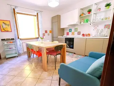 Cucina o angolo cottura di Antica Porta delle Cinque Terre