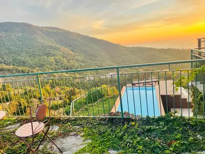 Paesaggio naturale nelle vicinanze della casa vacanze
