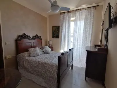 Letto o letti in una camera di HOTEL FIORE & Fiocchi