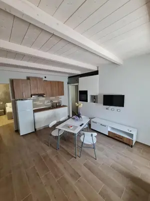 Cucina o angolo cottura di Alloggi di porta po