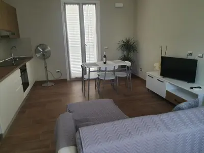 TV o dispositivi per l'intrattenimento presso Alloggi di porta po