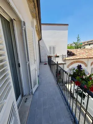Balcone o terrazza di Alloggi di porta po