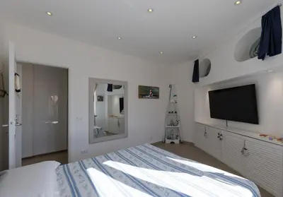 TV o dispositivi per l'intrattenimento presso Rapallo Summer House