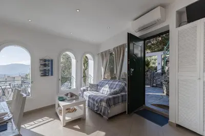 Letto o letti in una camera di Rapallo Summer House