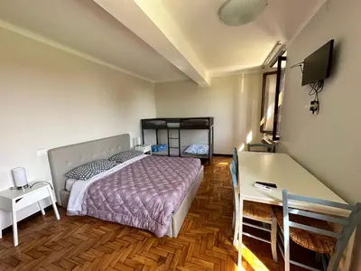 Letto o letti in una camera di Corte Manzoglio