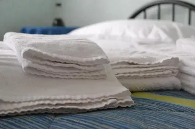 Letto o letti in una camera di La Buonanotte