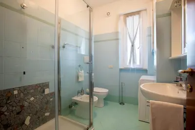 Bagno di 162 - La Veranda Sull'Acqua, Fronte e Vista Mare Riva Trigoso, POSTO AUTO PRIVATO