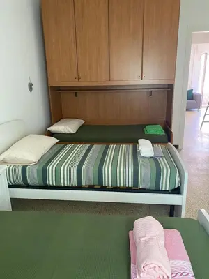 Letto o letti in una camera di Il fuso di Maria