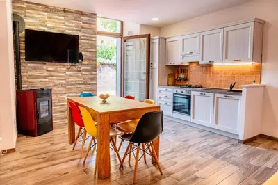 Cucina o angolo cottura di House I Gabbiani