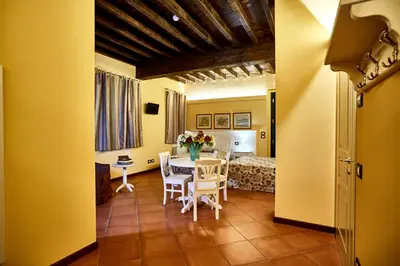 Area soggiorno di Albergo Trattoria Il Leone