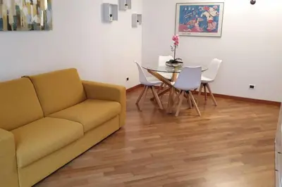 Area soggiorno di Casa Riccò di Cinzia e Samuele